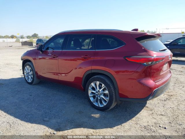 5TDDBRCH0MS521272 Toyota Highlander Hybrid Limited