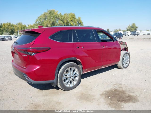 5TDDBRCH0MS521272 Toyota Highlander Hybrid Limited