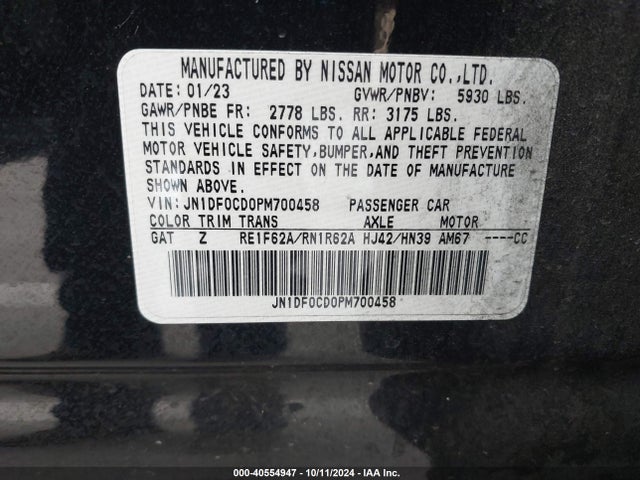 Nissan Ariya Platinum+ 2023 JN1DF0CD0PM700458 Image 9