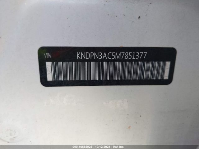 KNDPN3AC5M7851377 KIA Sportage Ex