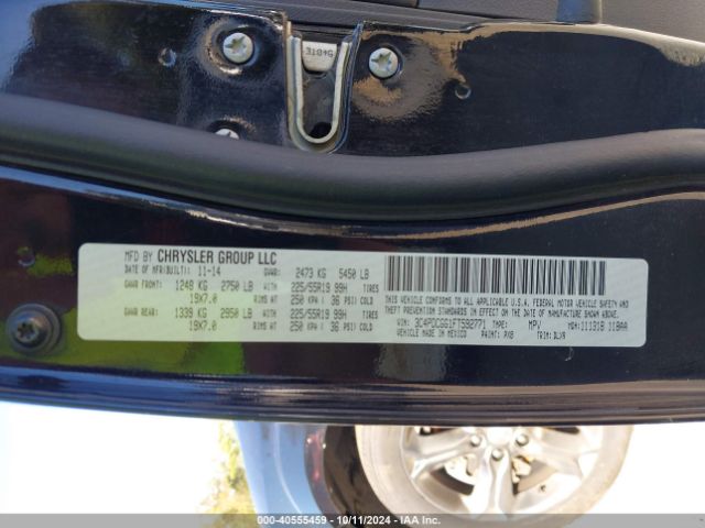 3C4PDCGG1FT592771 Dodge Journey Crossroad