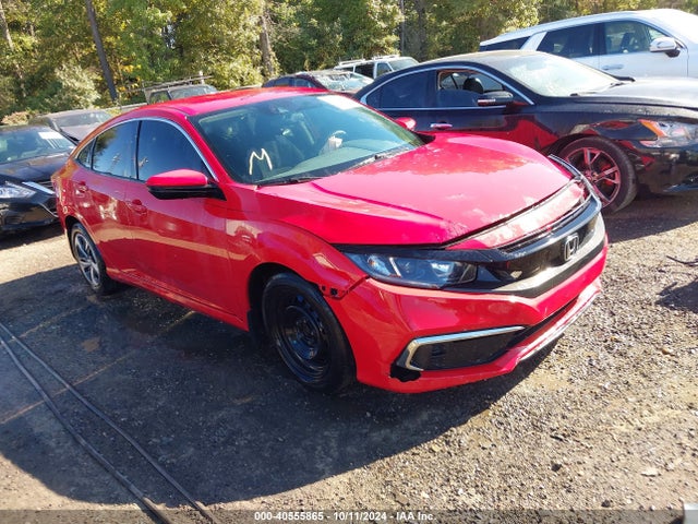 Honda Civic Lx 2019 2HGFC2F62KH586306 Image 1