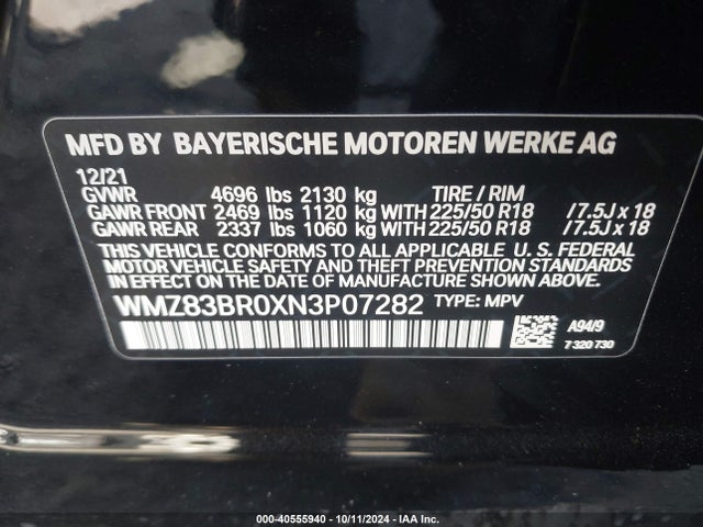 2022 MINI COUNTRYMAN WMZ83BR0XN3P07282 Photo 8