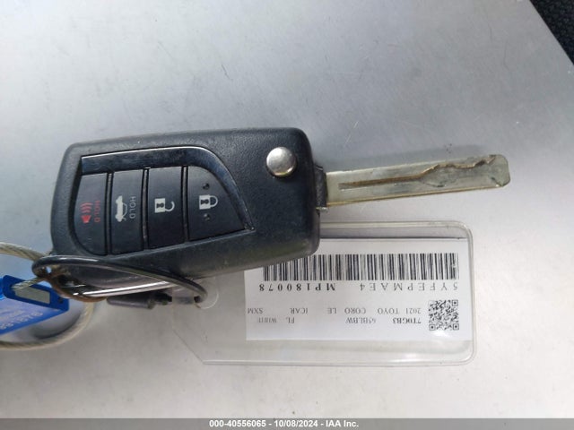 Toyota COROLLA LE 2021 5YFEPMAE4MP180078 Image 11
