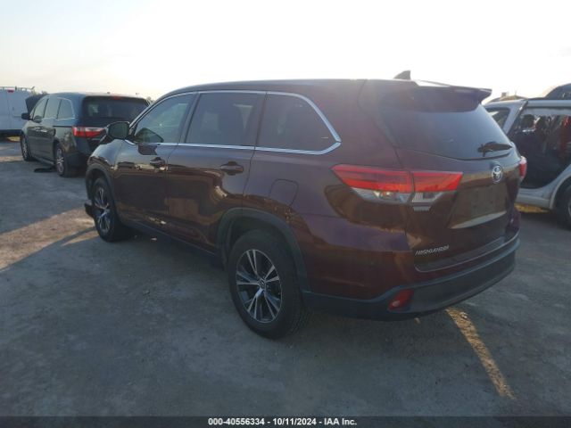 5TDZZRFH8KS337790 Toyota Highlander Le Plus