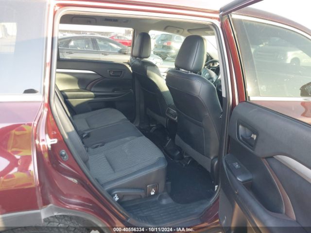 5TDZZRFH8KS337790 Toyota Highlander Le Plus