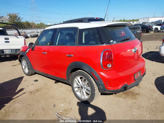 2011 MINI COOPER S COUNTRYMAN WMWZC3C53BWL78785 Photo 2