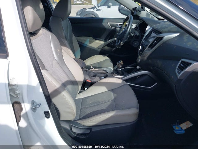 Hyundai Veloster Base W/gray 2014 KMHTC6AD1EU206626 Image 5