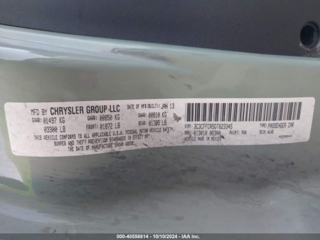 2013 FIAT 500 3C3CFFCR5DT623345 Photo 8