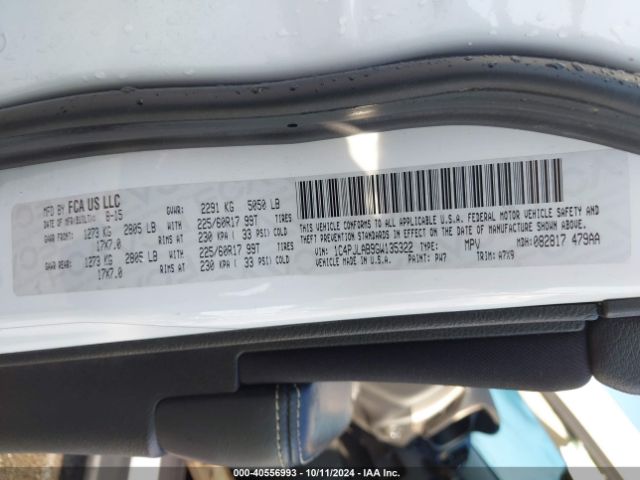 1C4PJLAB9GW135322 Jeep Cherokee Sport