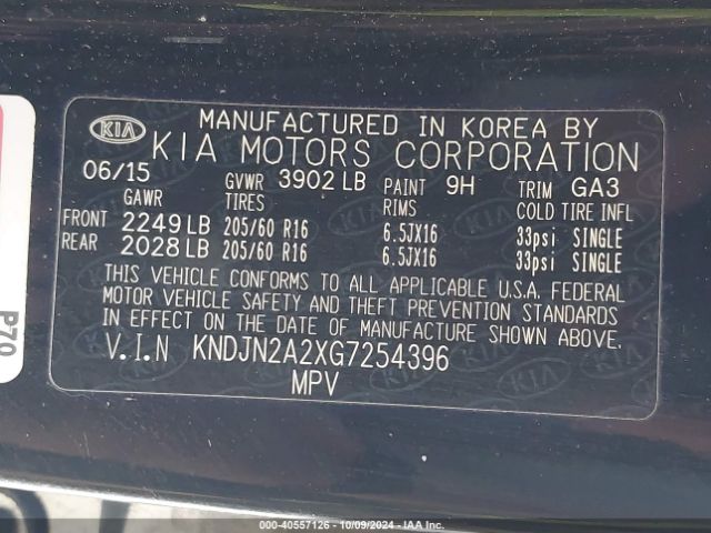 KNDJN2A2XG7254396 KIA Soul