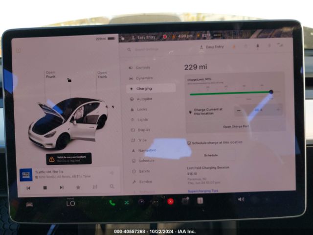 5YJYGDEF1MF209421 Tesla Model Y Performance Dual Motor All-wheel Drive