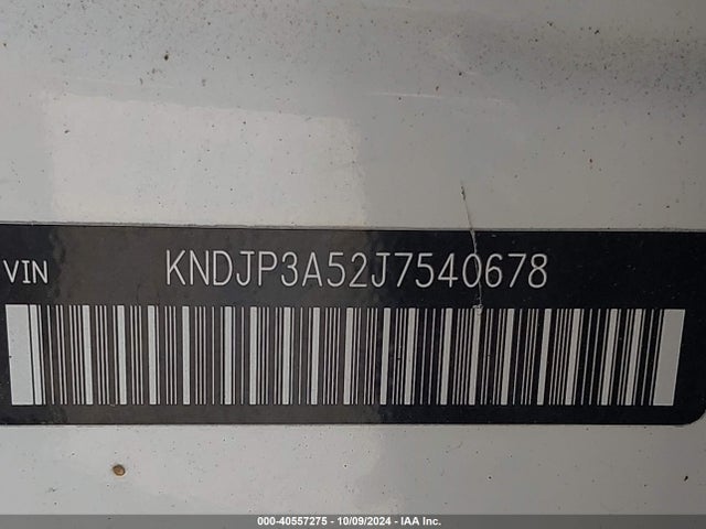 KIA SOUL + 2018 KNDJP3A52J7540678 Image 9