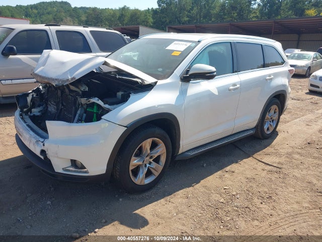 5TDYKRFHXFS050103 Toyota Highlander Limited V6