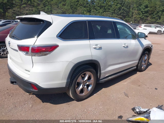 5TDYKRFHXFS050103 Toyota Highlander Limited V6