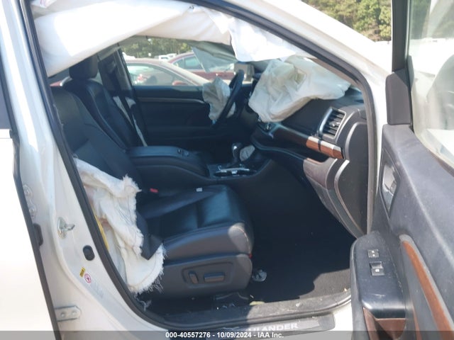 5TDYKRFHXFS050103 Toyota Highlander Limited V6