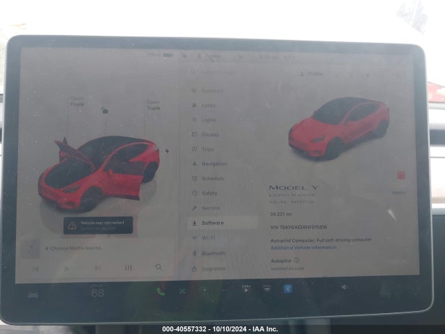 2022 TESLA MODEL Y 7SAYGAEE6NF515816 Photo 6