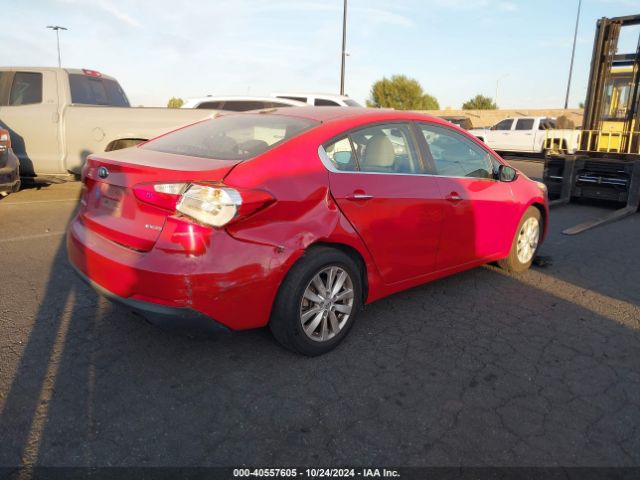 KNAFX4A84F5280757 KIA FORTE EX