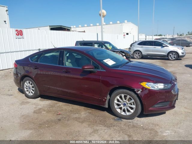 3FA6P0G71HR349632 Ford FUSION S