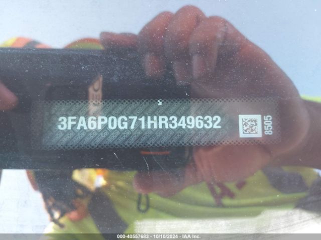 3FA6P0G71HR349632 Ford FUSION S