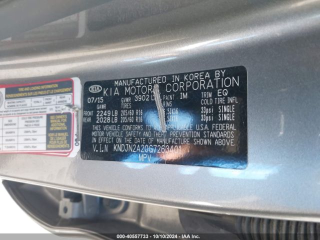 KNDJN2A20G7263401 KIA Soul