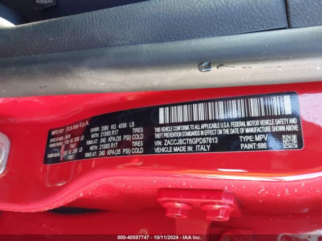 ZACCJBCT6GPD97813 Jeep Renegade Trailhawk