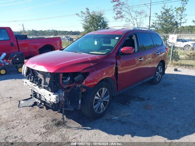Nissan Pathfinder Sv 2017 5N1DR2MN5HC628568 Image 2