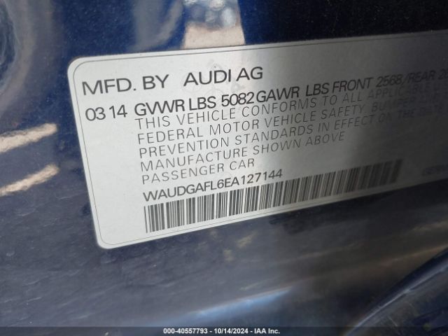 WAUDGAFL6EA127144 Audi S4 3.0t Premium Plus