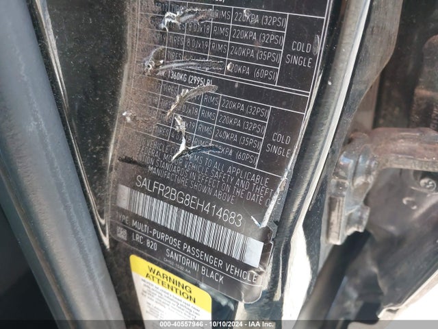 SALFR2BG8EH414683 Land Rover LR2