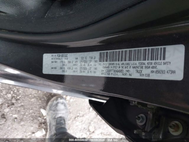 1C6SRFFT0KN648051 RAM 1500 Big Horn/lone Star  4x4 5'7 Box