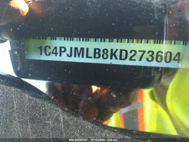 1C4PJMLB8KD273604 Jeep Cherokee Latitude Plus 4x4