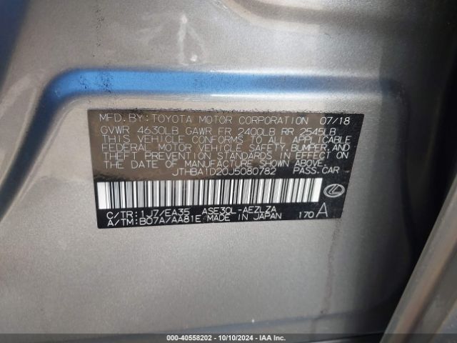 JTHBA1D20J5080782 Lexus IS 300