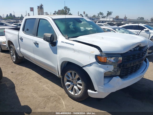 Chevrolet Silverado 1500 2wd  Short Bed Custom 2022 1GCPABEK4NZ603442 Image 1