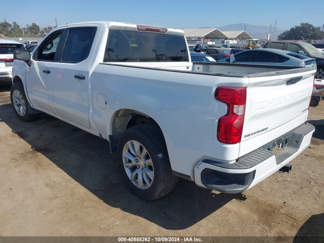 Chevrolet Silverado 1500 2wd  Short Bed Custom 2022 1GCPABEK4NZ603442 Image 3