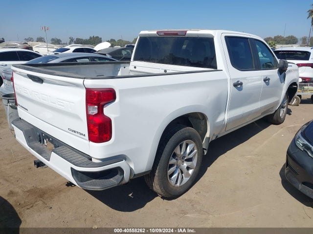 Chevrolet Silverado 1500 2wd  Short Bed Custom 2022 1GCPABEK4NZ603442 Image 4