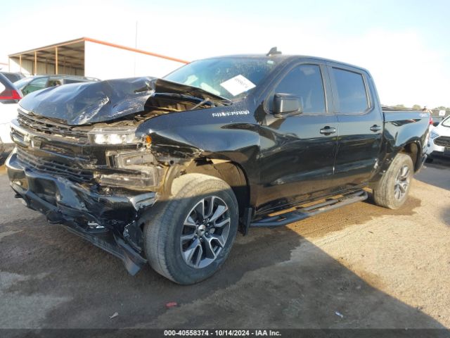 3GCUYEEDXMG270972 Chevrolet Silverado 1500 4wd  Short Bed Rst