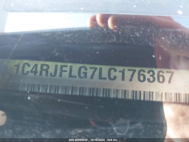 1C4RJFLG7LC176367 Jeep Grand Cherokee Trailhawk 4x4