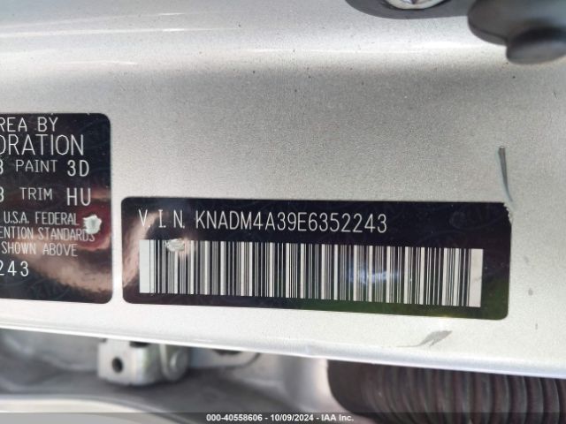 KNADM4A39E6352243 KIA RIO LX