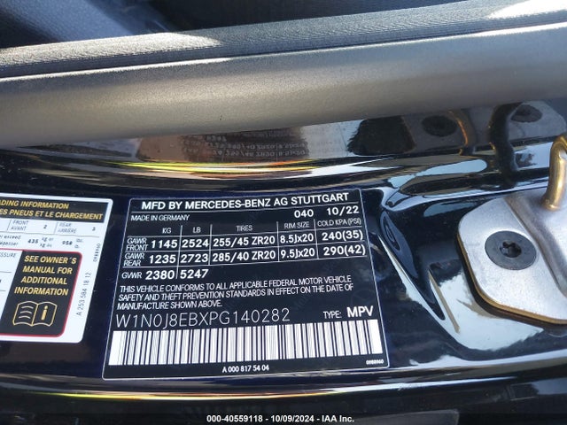 W1N0J8EBXPG140282 Mercedes-Benz Glc 300 4matic Coupe