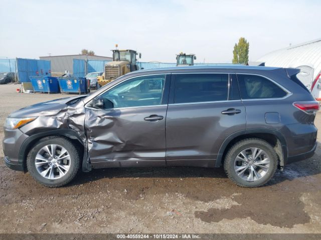 5TDJKRFHXFS129904 Toyota Highlander Xle V6
