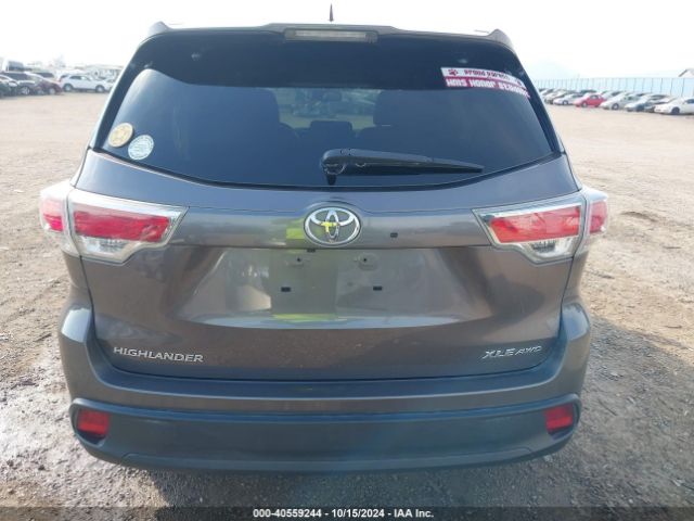 5TDJKRFHXFS129904 Toyota Highlander Xle V6