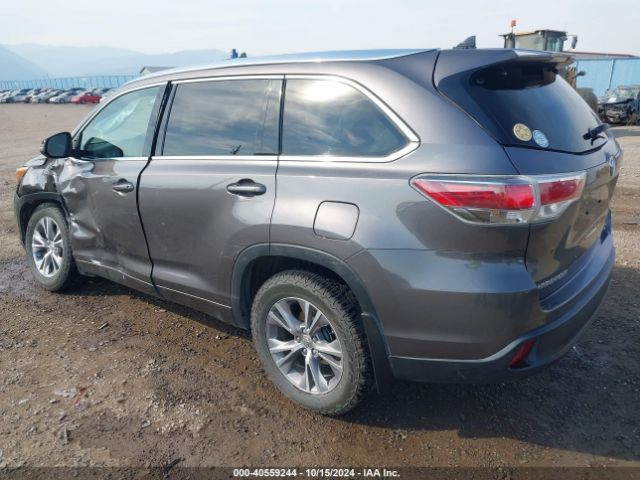 5TDJKRFHXFS129904 Toyota Highlander Xle V6