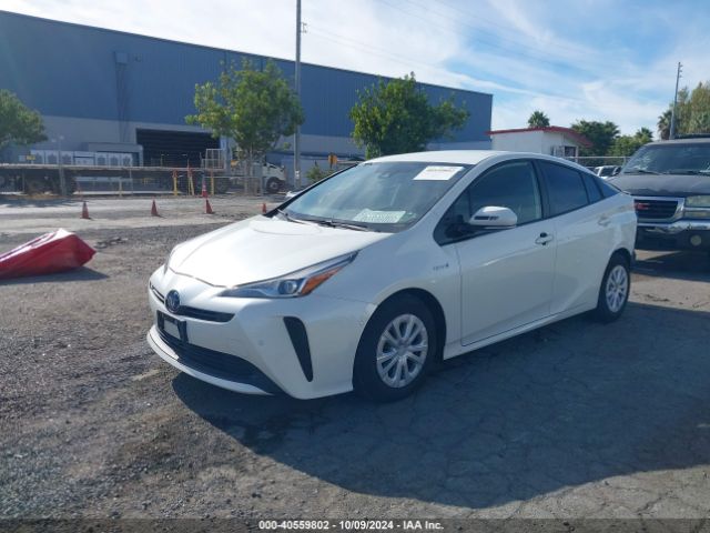 JTDKARFU2L3107607 Toyota Prius Le