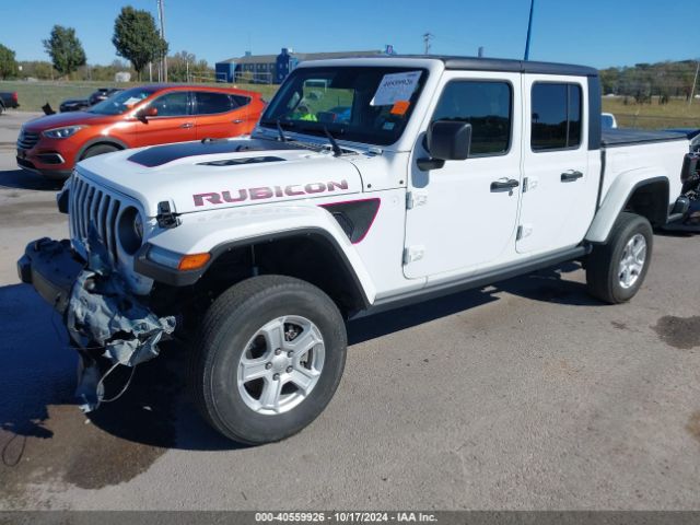 1C6JJTBM2NL137487 Jeep Gladiator Rubicon 4x4
