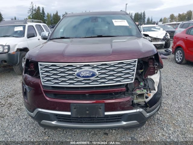 1FM5K8HT7KGA73627 Ford Explorer Platinum