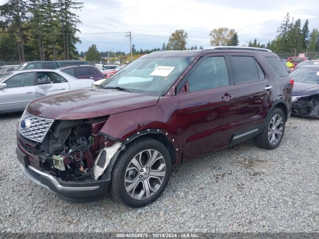 1FM5K8HT7KGA73627 Ford Explorer Platinum