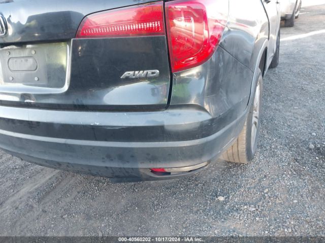 5FNYF6H18GB037553 Honda PILOT LX
