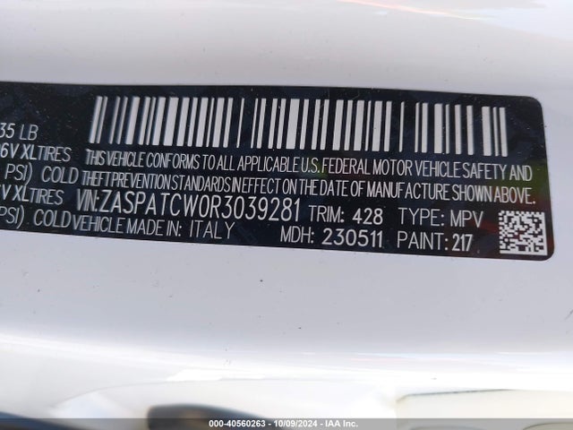 Alfa Romeo Tonale Ti 2024 ZASPATCW0R3039281 Image 8