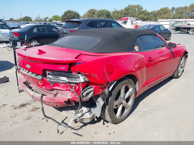 Chevrolet Camaro 2lt 2015 2G1FF3D37F9297032 Image 4