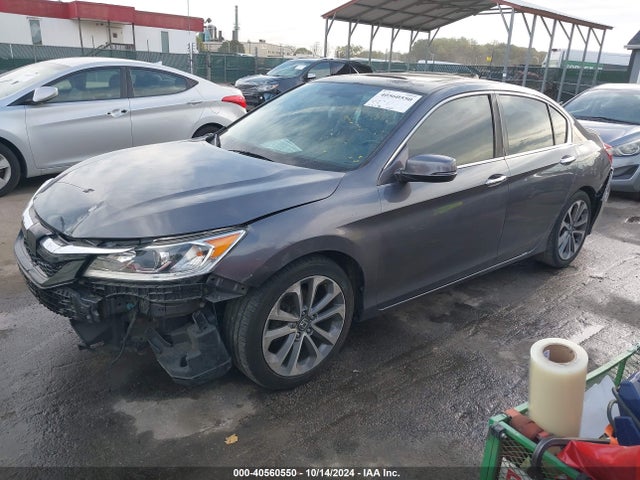 Honda Accord Ex-l 2016 1HGCR2F85GA031245 Image 2